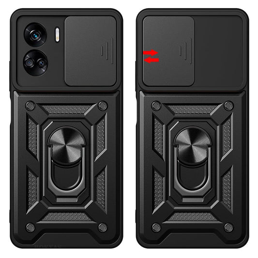 Husa pentru Honor 90 Lite, Techsuit, CamShield, Neagra