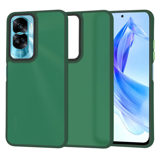 Husa pentru Honor 90 Lite, Techsuit, HaloFrost, Verde