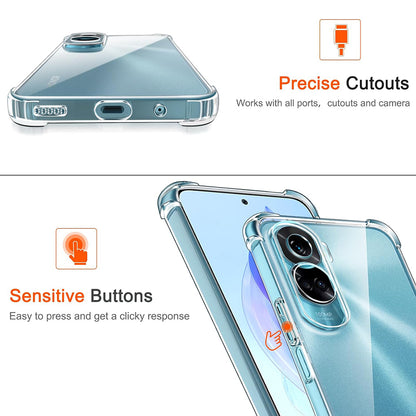 Husa pentru Honor 90 Lite, Techsuit, Shockproof Clear, Transparenta