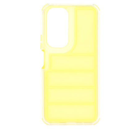Husa pentru Honor 90 Lite, Techsuit, Wave Shield, Galbena