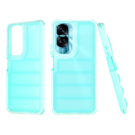 Husa pentru Honor 90 Lite, Techsuit, Wave Shield, Turcoaz