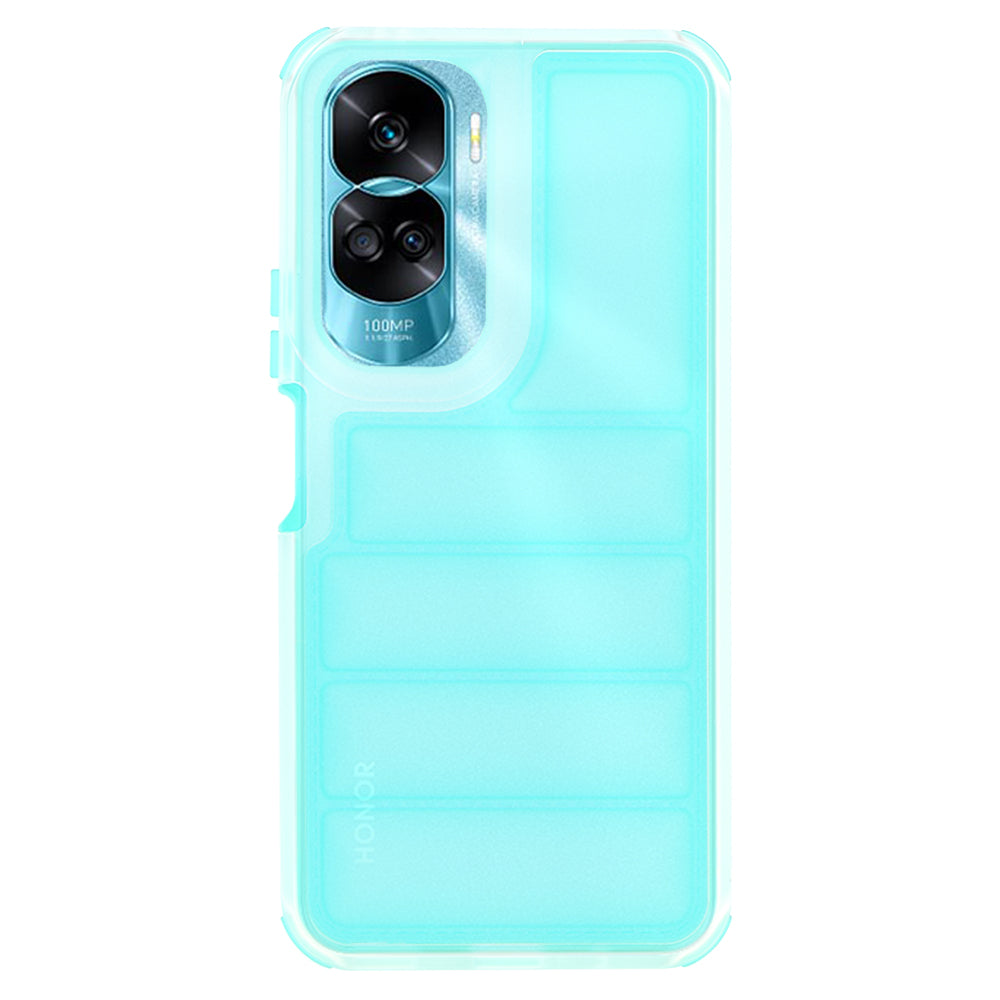 Husa pentru Honor 90 Lite, Techsuit, Wave Shield, Turcoaz