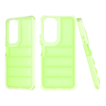 Husa pentru Honor 90 Lite, Techsuit, Wave Shield, Verde
