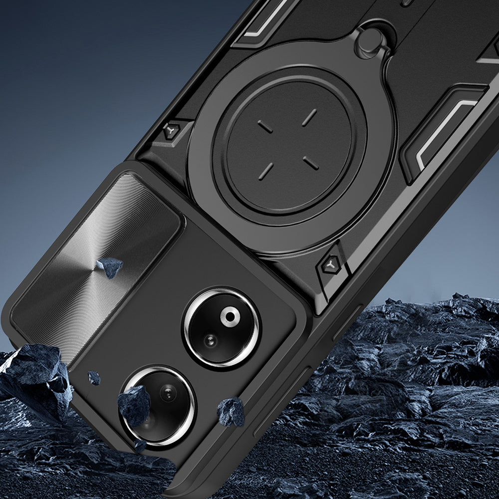Husa pentru Honor 90, Techsuit, CamGuard Pro, Neagra