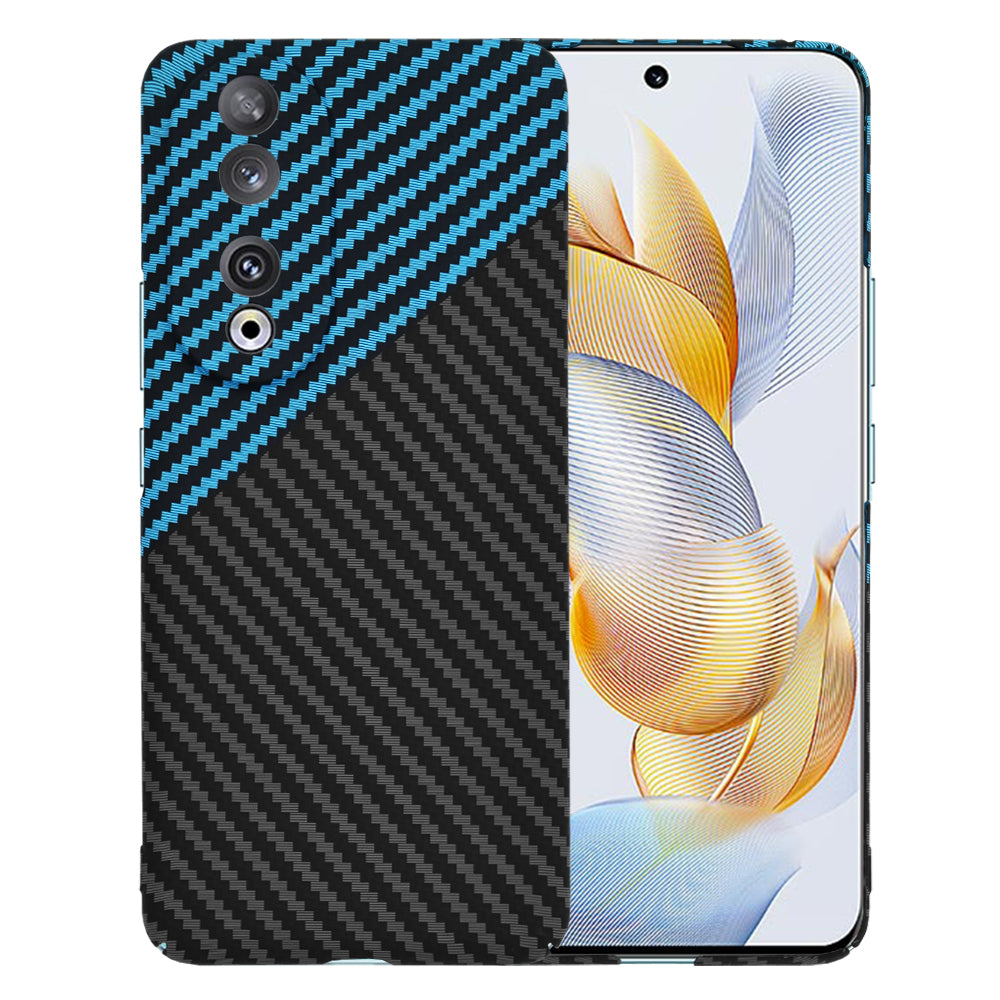 Husa pentru Honor 90, Techsuit, Carbonite FiberShell, Neagra Bleu