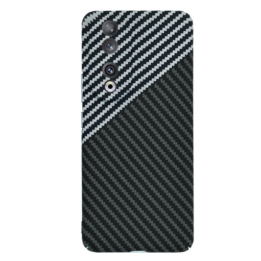 Husa pentru Honor 90, Techsuit, Carbonite FiberShell, Neagra Gri