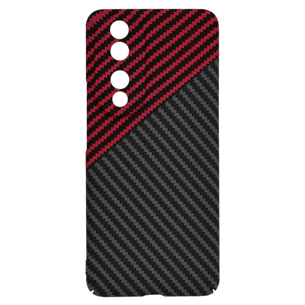 Husa pentru Honor 90, Techsuit, Carbonite FiberShell, Neagra Rosie
