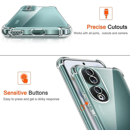 Husa pentru Honor 90, Techsuit, Shockproof Clear, Transparenta