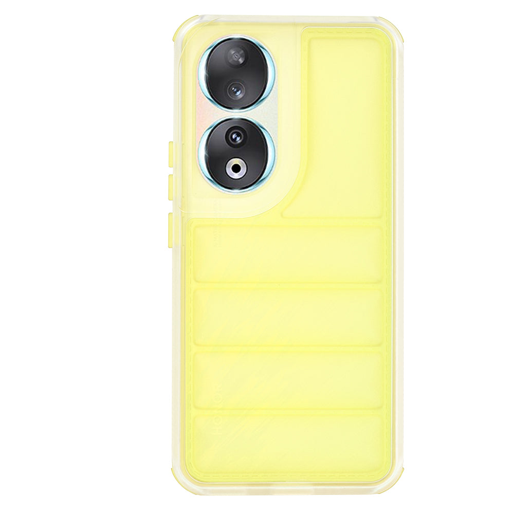 Husa pentru Honor 90, Techsuit, Wave Shield, Galbena