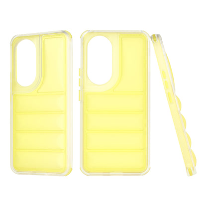 Husa pentru Honor 90, Techsuit, Wave Shield, Galbena