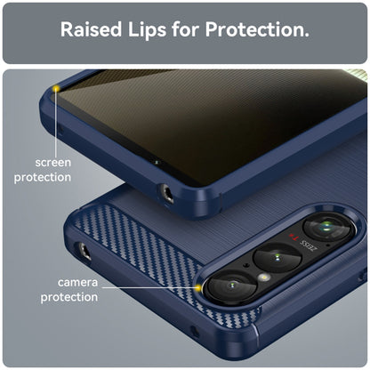 Husa pentru Honor Magic6 Lite, Techsuit, Carbon, Albastra