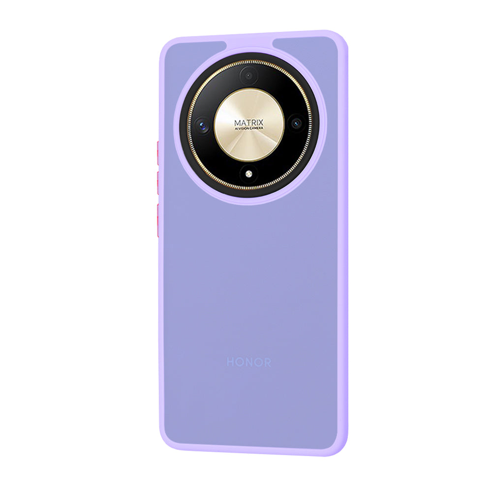 Husa pentru Honor Magic6 Lite, Techsuit, HaloFrost, Mov Deschis