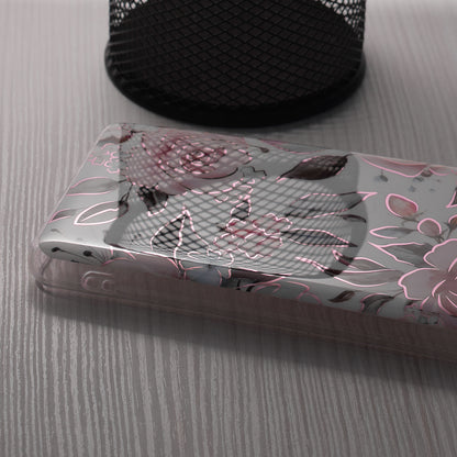 Husa pentru Honor Magic6 Lite, Techsuit, Marble, Alba
