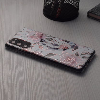Husa pentru Honor Magic6 Lite, Techsuit, Marble, Alba