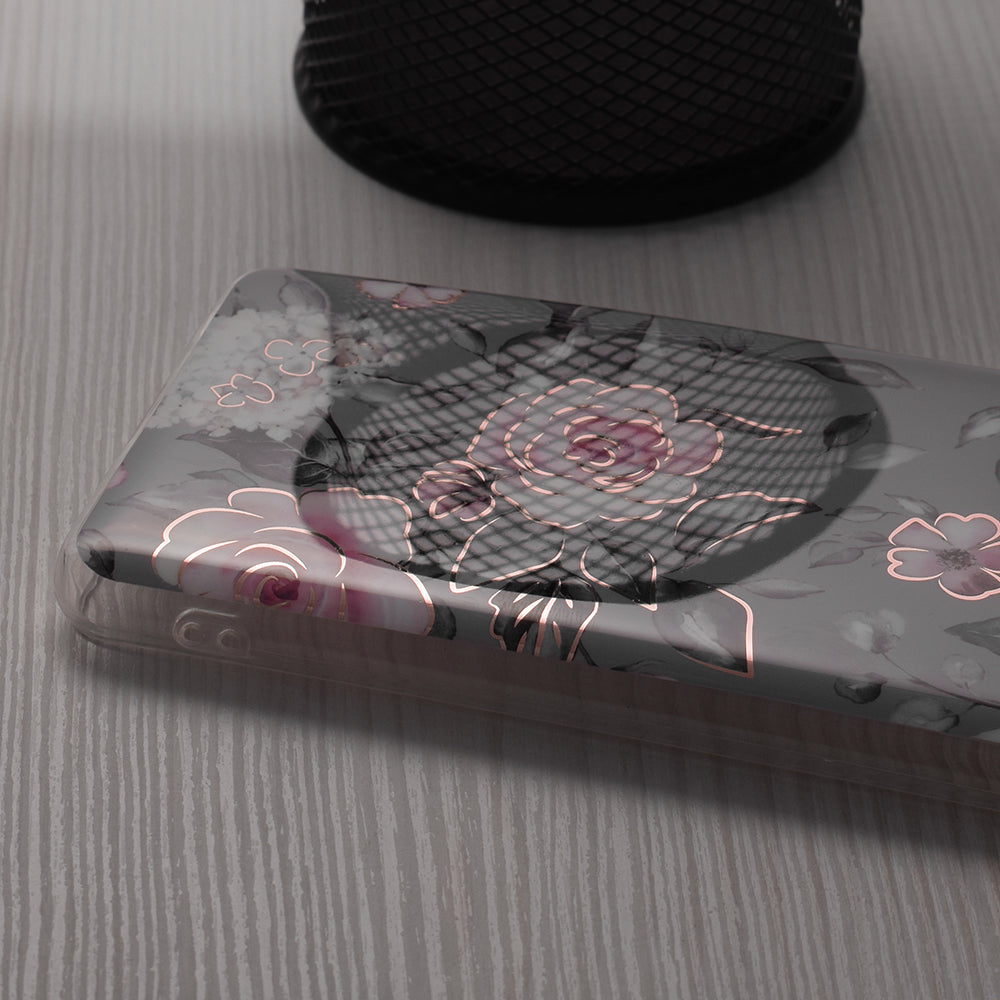Husa pentru Honor Magic6 Lite, Techsuit, Marble, Gri