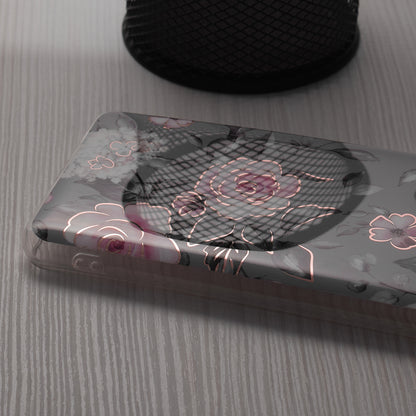 Husa pentru Honor Magic6 Lite, Techsuit, Marble, Gri