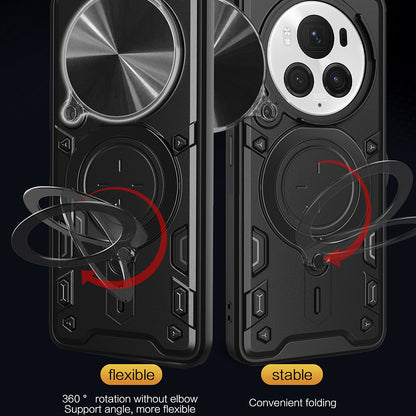 Husa pentru Honor Magic6 Pro, Techsuit, CamGuard Pro, Neagra