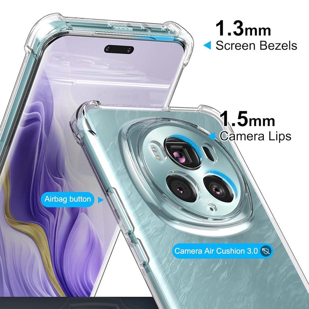 Husa pentru Honor Magic6 Pro, Techsuit, Shockproof Clear, Transparenta