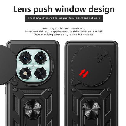Husa pentru Honor Magic7 Pro, Techsuit, CamShield, Roz
