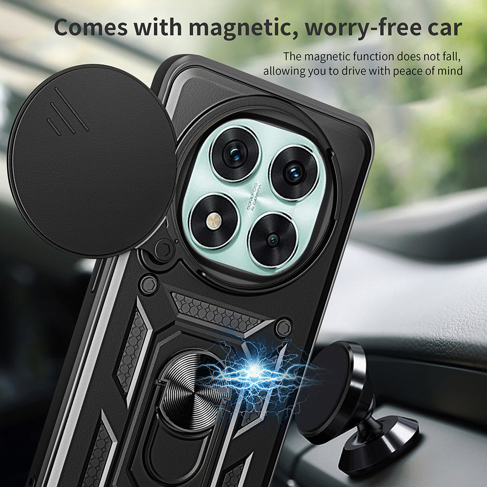 Husa pentru Honor Magic7 Pro, Techsuit, CamShield, Roz