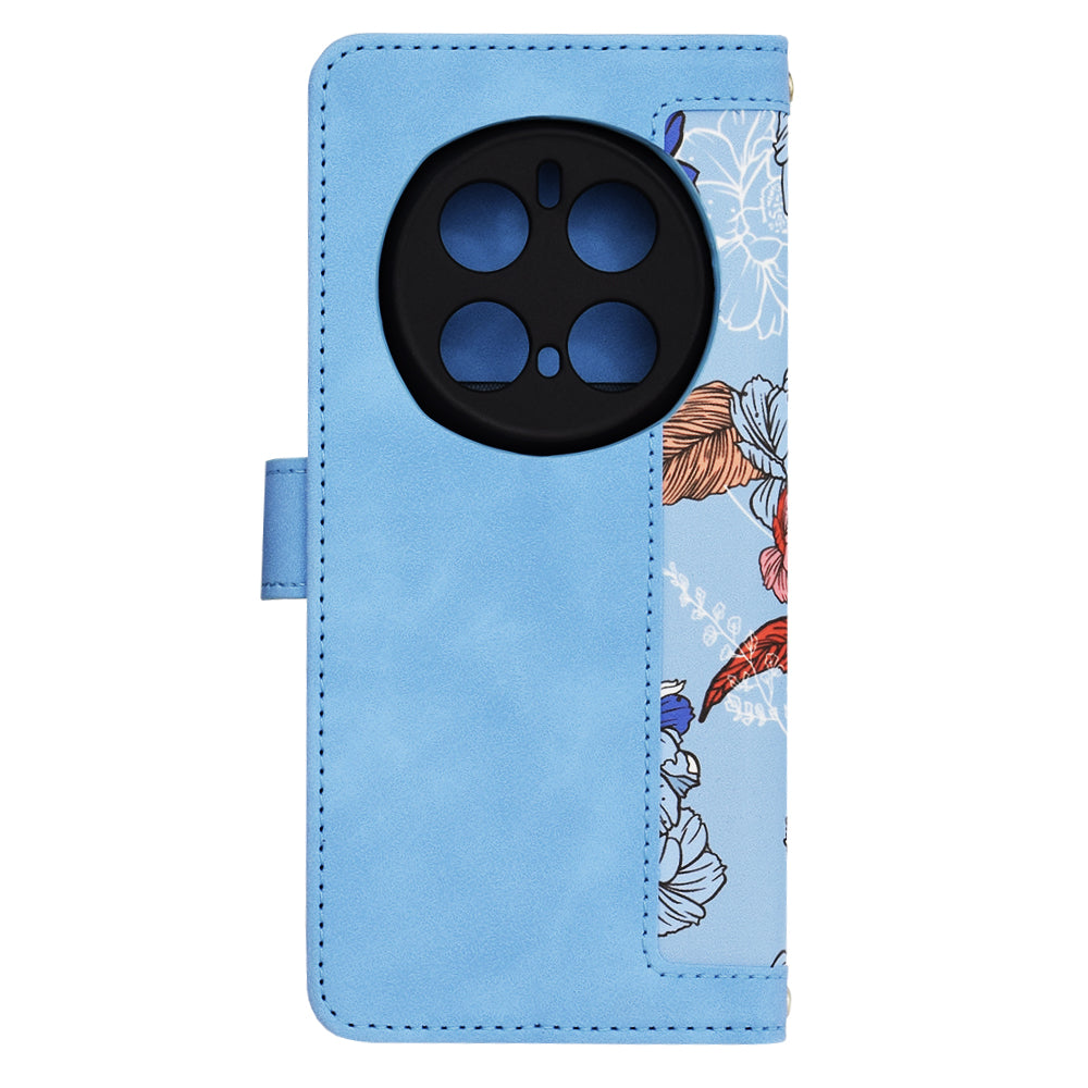 Husa pentru Honor Magic7 Pro, Techsuit, FlipCraft, Bleu