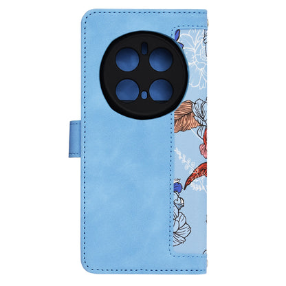 Husa pentru Honor Magic7 Pro, Techsuit, FlipCraft, Bleu