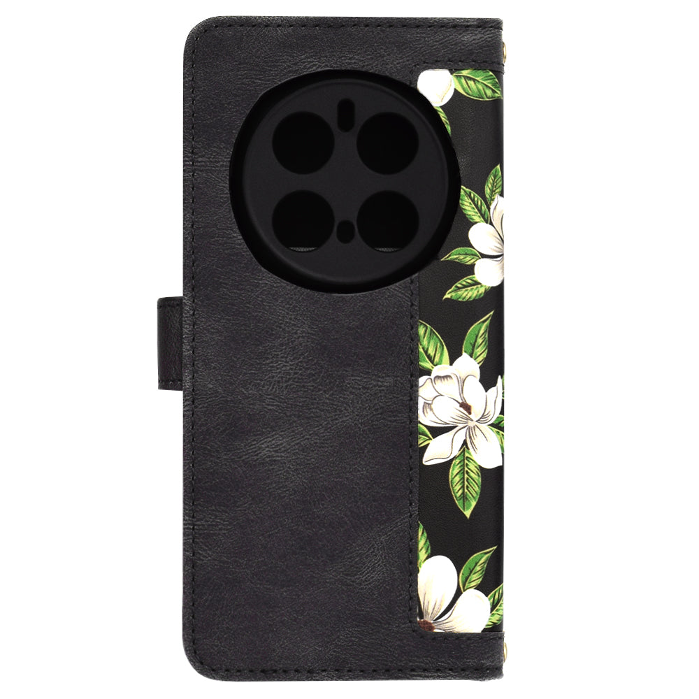Husa pentru Honor Magic7 Pro, Techsuit, FlipCraft, Neagra