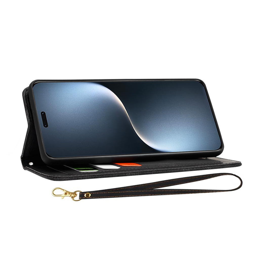 Husa pentru Honor Magic7 Pro, Techsuit, FlipCraft, Neagra