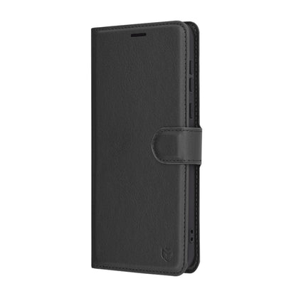 Husa pentru Honor Magic7 Pro, Techsuit, Leather Folio, Neagra