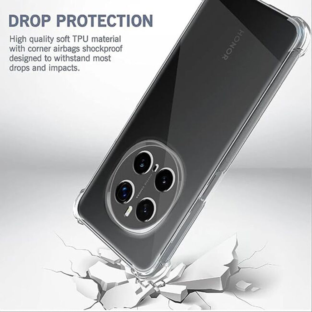 Husa pentru Honor Magic7 Pro, Techsuit, Shockproof Clear, Transparenta