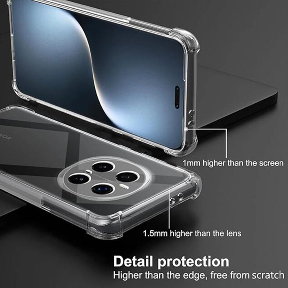 Husa pentru Honor Magic7 Pro, Techsuit, Shockproof Clear, Transparenta
