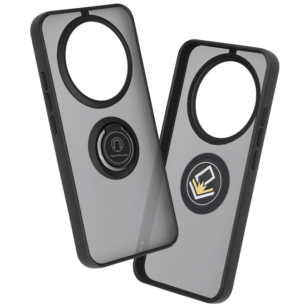 Husa pentru Honor Magic8 Lite, Techsuit, Glinth, Neagra