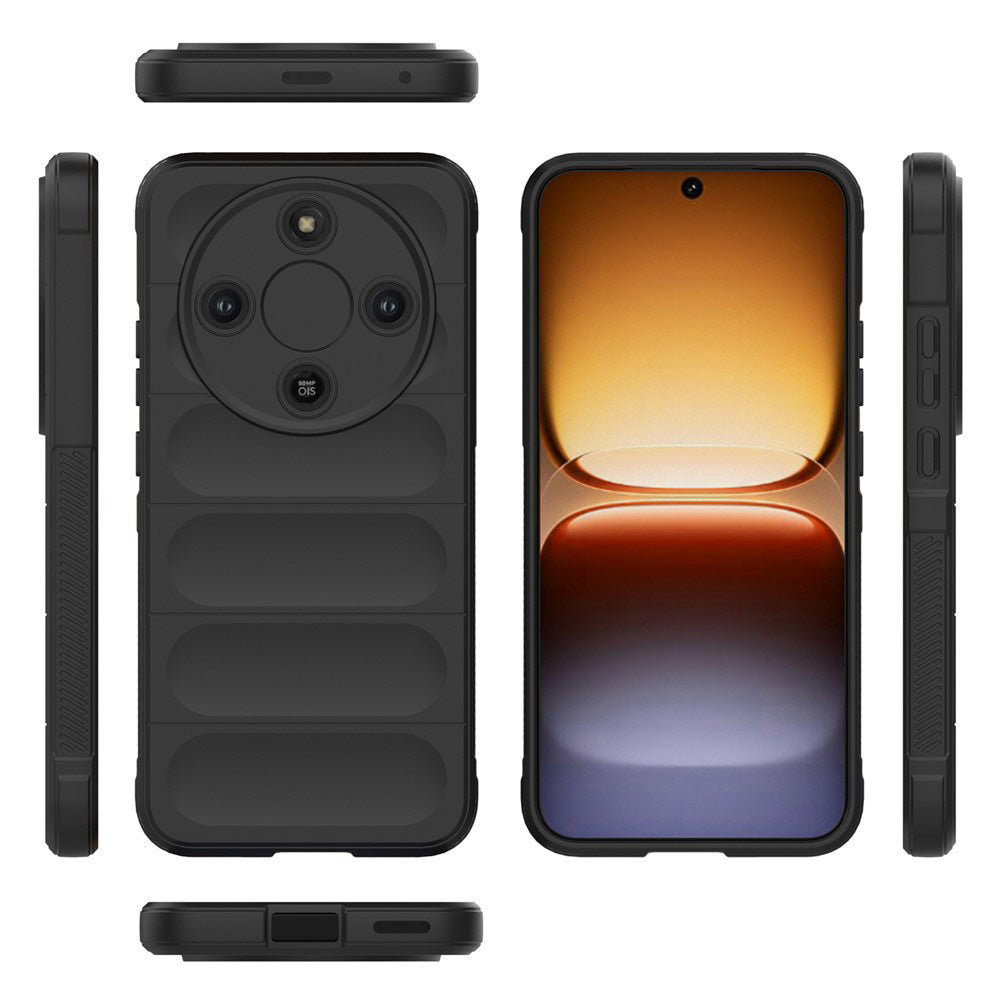 Husa pentru Honor Magic8 Lite, Techsuit, Magic Shield, Neagra
