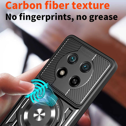 Husa pentru Honor Magic8 Lite, Techsuit, RuggedCam, Albastra