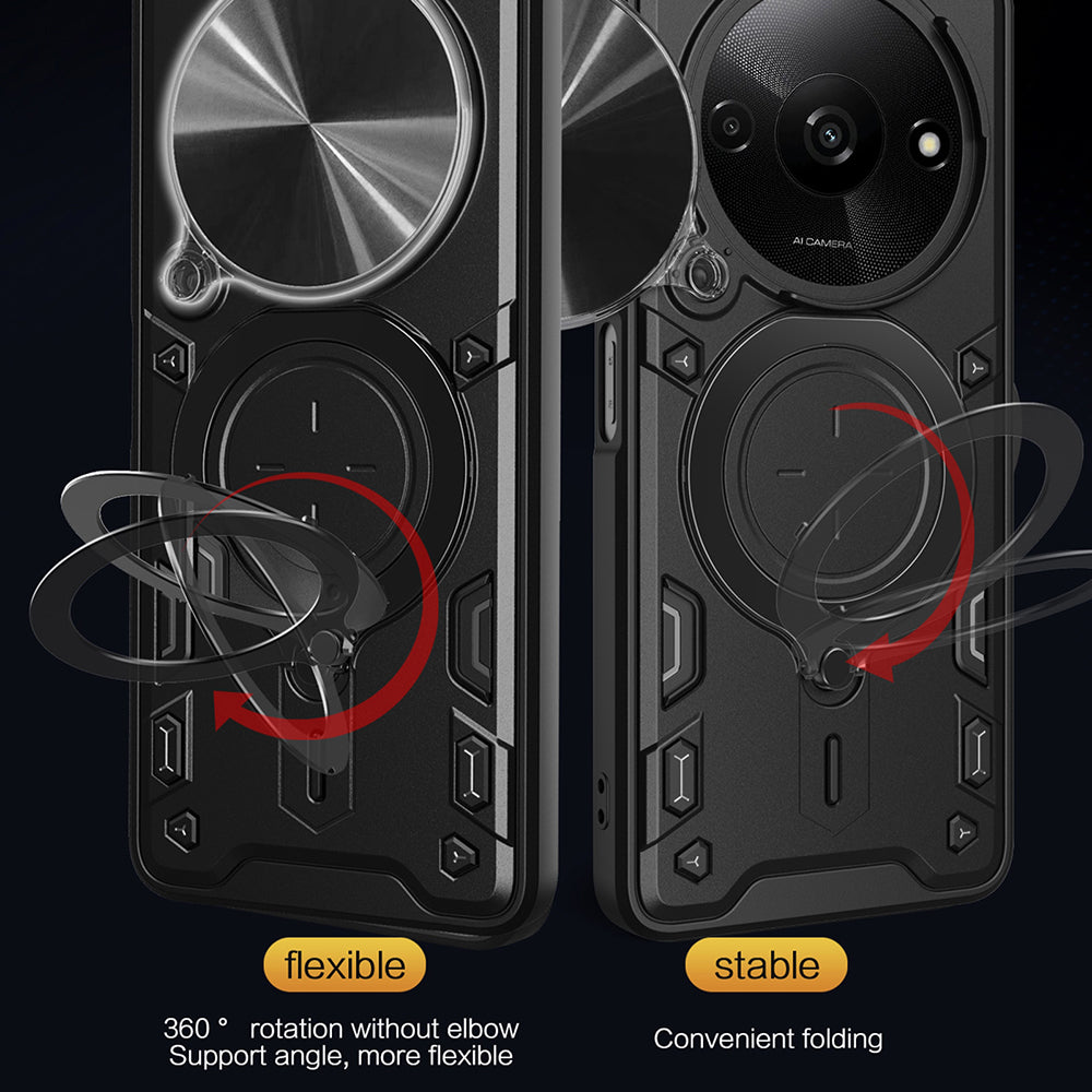 Husa pentru Honor Magic8 Pro, Techsuit, CamGuard Pro, Albastra