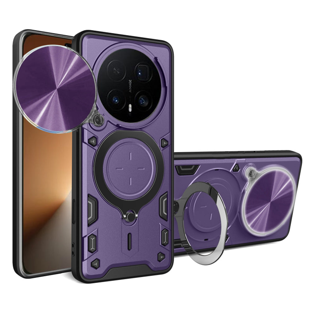 Husa pentru Honor Magic8 Pro, Techsuit, CamGuard Pro, Mov