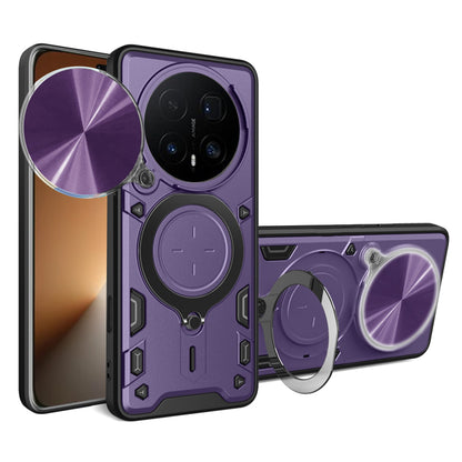 Husa pentru Honor Magic8 Pro, Techsuit, CamGuard Pro, Mov