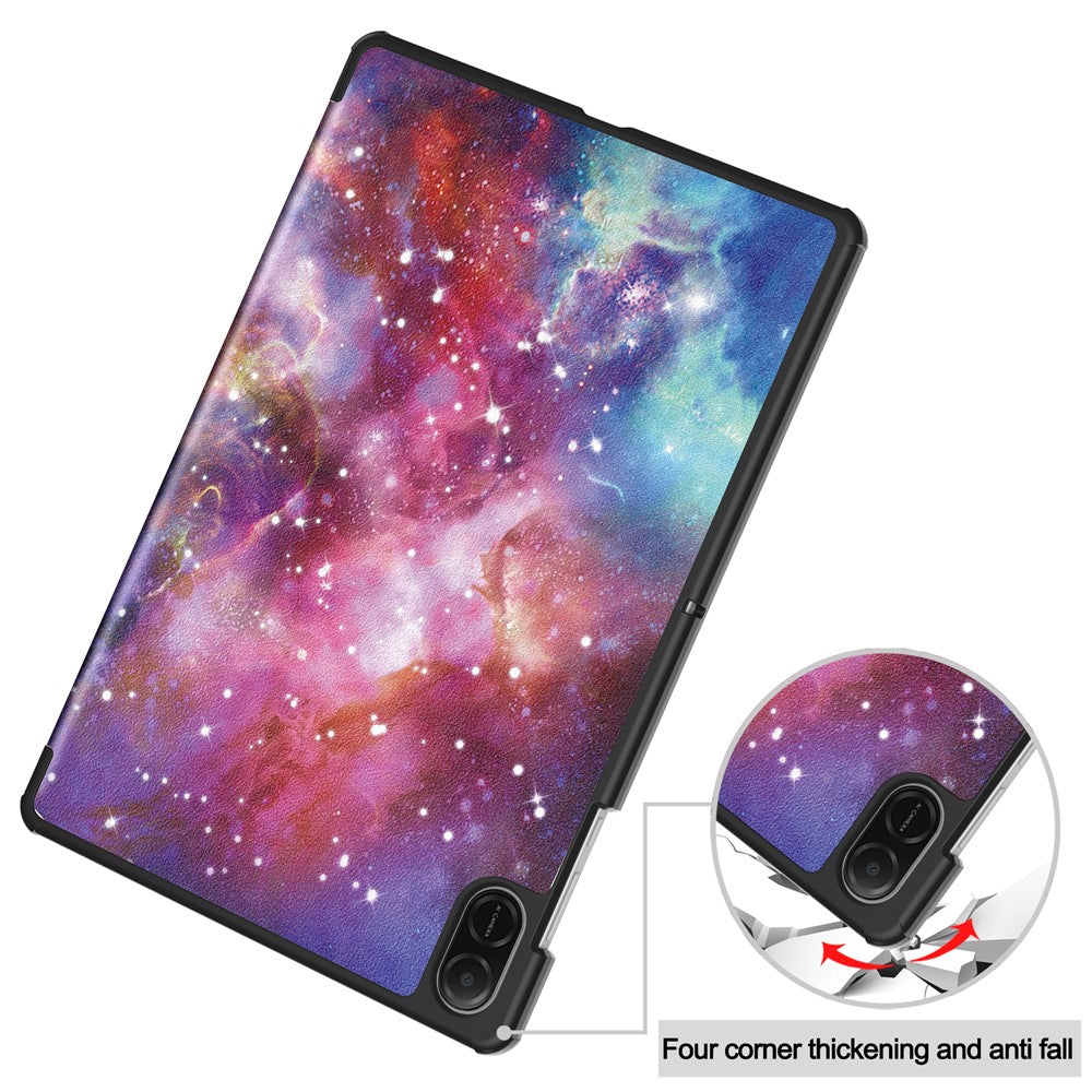 Husa pentru Honor Pad X8a, Techsuit, FoldPro Galaxy, Multicolor
