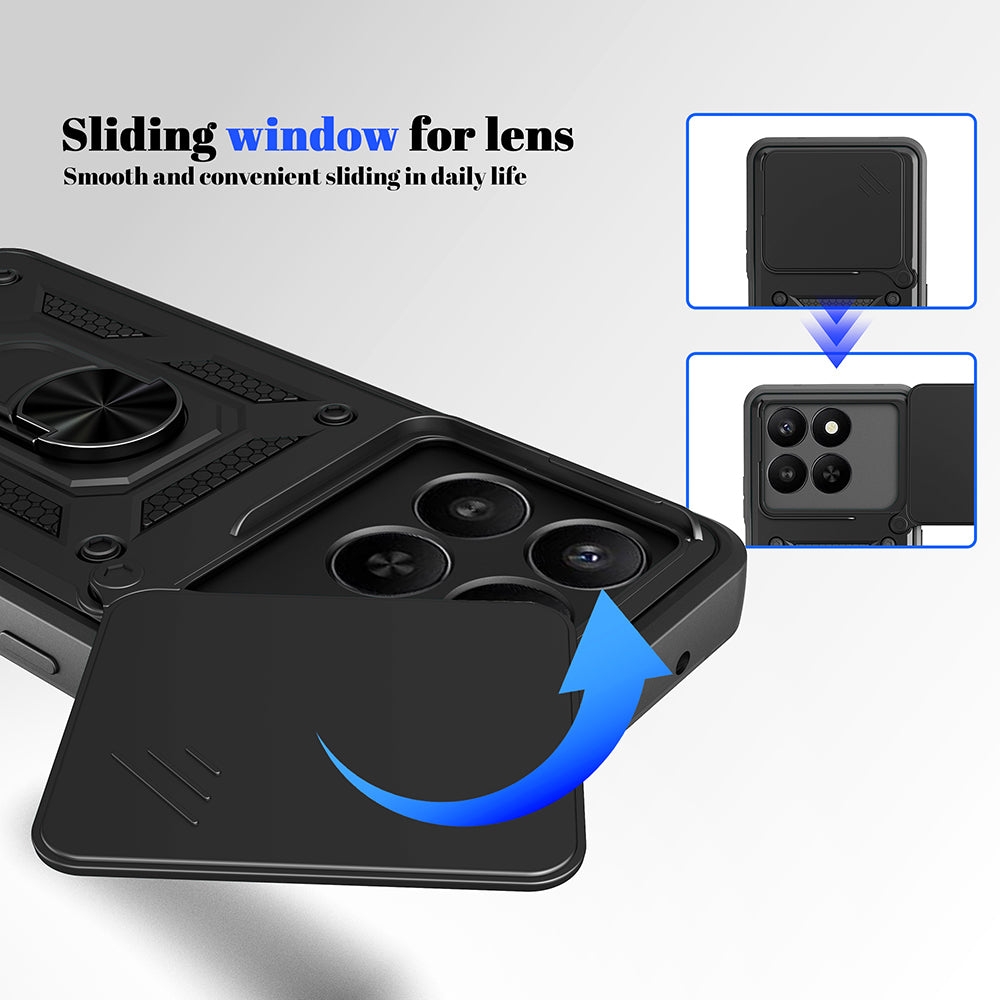 Husa pentru Honor X5c Plus, Techsuit, CamShield, Aurie