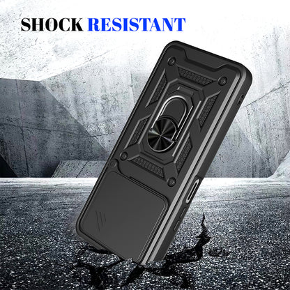 Husa pentru Honor X5c Plus, Techsuit, CamShield, Roz Aurie