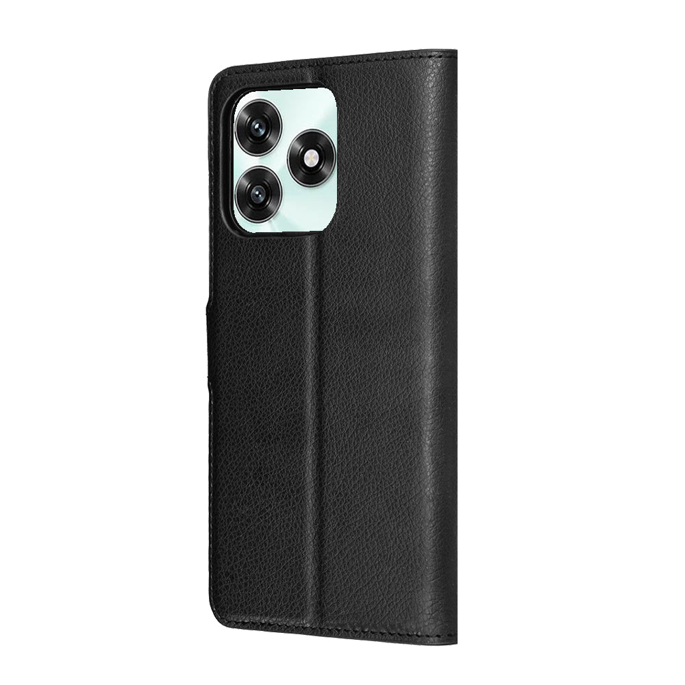 Husa pentru Honor X5c Plus, Techsuit, Leather Folio, Neagra