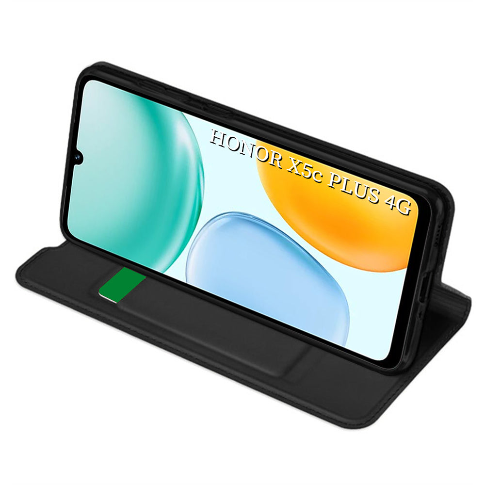 Husa pentru Honor X5c Plus, Techsuit, Magskin Book, Neagra