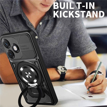 Husa pentru Honor X5c Plus, Techsuit, RuggedCam, Mov