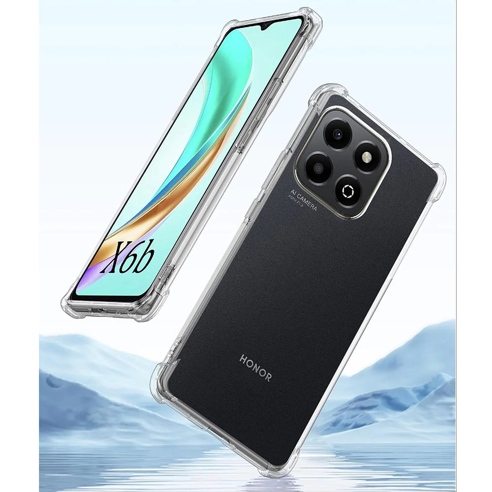 Husa pentru Honor X6b, Techsuit, Shockproof Clear, Transparenta