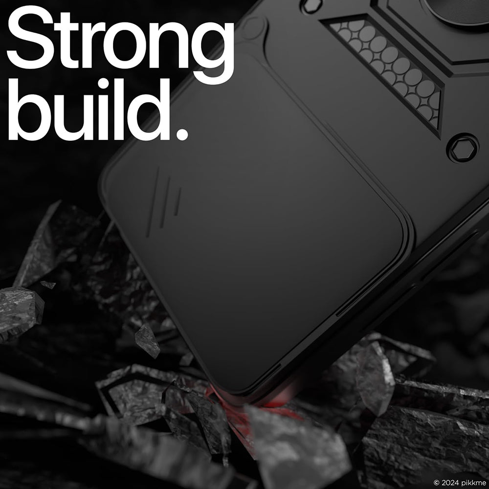 Husa pentru Honor X6c, Techsuit, CamShield, Neagra