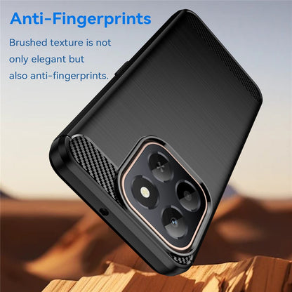Husa pentru Honor X6c, Techsuit, Carbon, Neagra