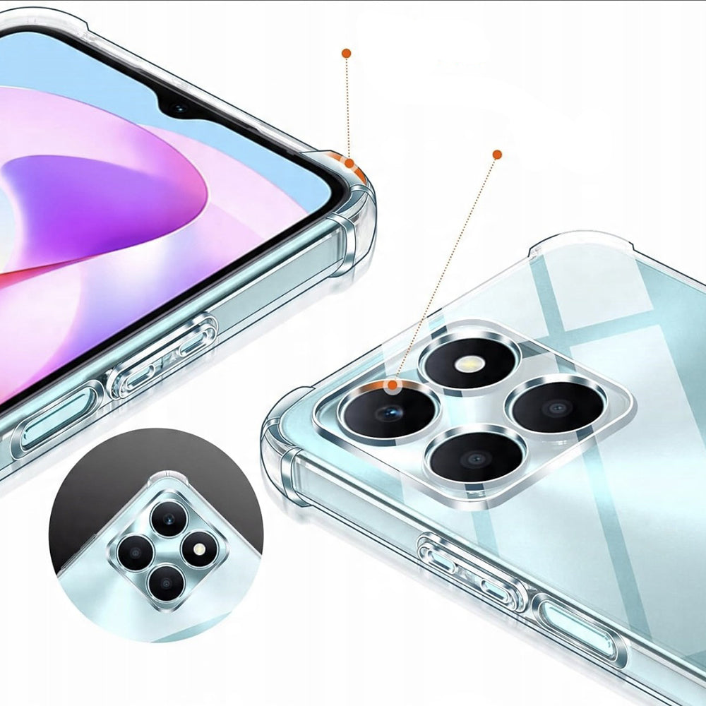 Husa pentru Honor X6c, Techsuit, Shockproof Clear, Transparenta