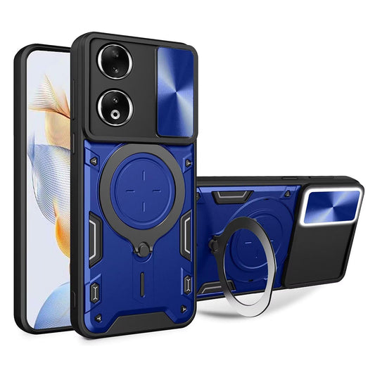 Husa pentru Honor X7b 5G / 90 Smart / X7b 4G, Techsuit, CamGuard Pro, Albastra