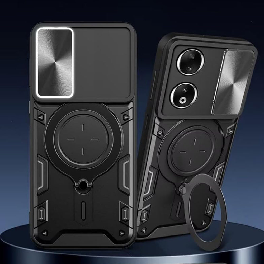 Husa pentru Honor X7b 5G / 90 Smart / X7b 4G, Techsuit, CamGuard Pro, Neagra