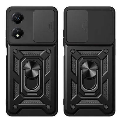Husa pentru Honor X7b 5G / 90 Smart / X7b 4G, Techsuit, CamShield, Neagra